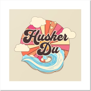 Husker Ocean Summer Posters and Art